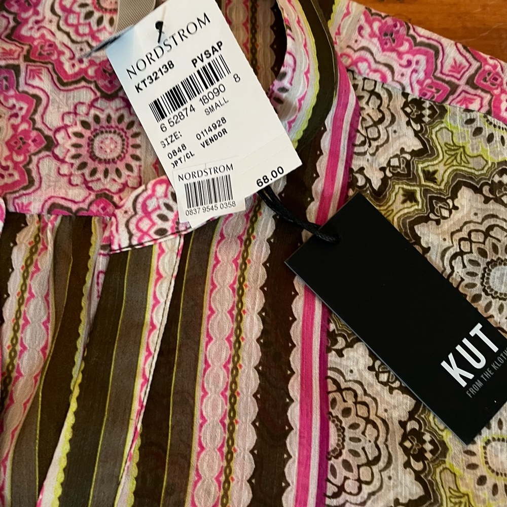 Kut from the Kloth long sleeved blouse.